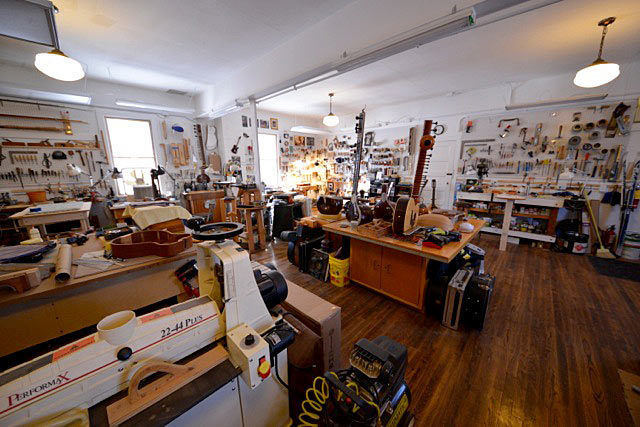 Dave's Guitar Workshop - Another View