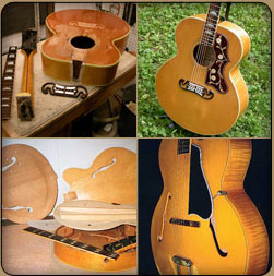 restoration and repair of acoustic guitars