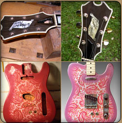 restoration and repair of electric guitars