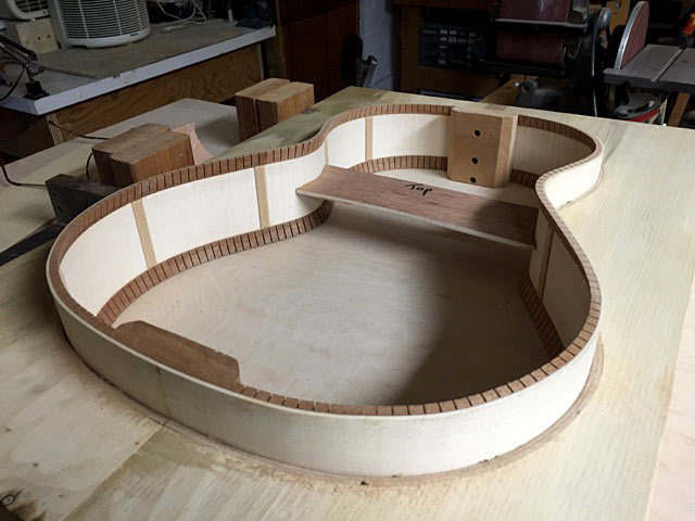 The Guitar Sides Being Built