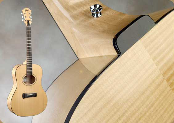 Dreadnought handmade acoustic guitar