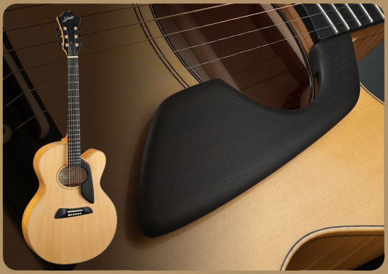 SoHo Flat Top handmade acoustic guitar